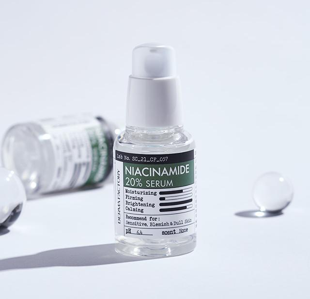 Сыворотка для лица с ниацинамидом Derma Factory Niacinamide 20% Serum