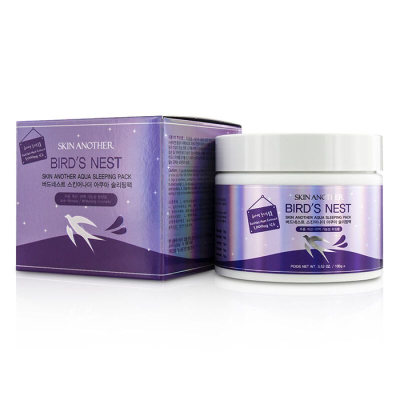 Ночная маска с экстрактом ласточкиного гнезда FarmStay Skin Another Bird's Nest Aqua Sleeping Pack