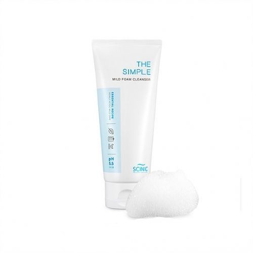 Миниатюра пенки Scinic Simple Mild Foam Cleanser