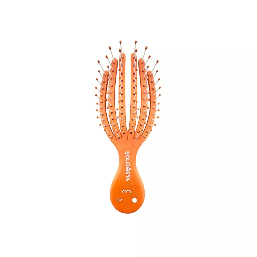 Расческа для сухих и влажных волос Solomeya Detangling Octopus Brush For Dry Hair And Wet Hair Mini